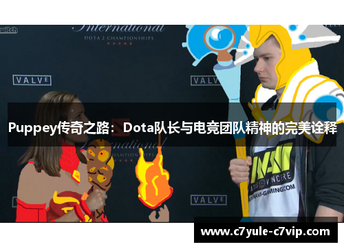 Puppey传奇之路：Dota队长与电竞团队精神的完美诠释